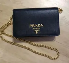 プラダ　PRADA ショルダーバッグ　ブラック　黒