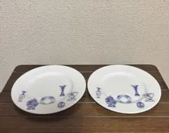 希少　深川製磁　ボーンチャイナ　ケーキ皿　有田焼　取り皿　皿　ブルーワイナリー