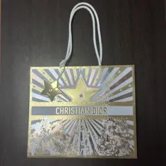 【中古】CHRISTIAN DIOR ショップ袋 ゴールド