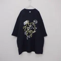 ＊新品タグ付 スカラーパリティ 361121：カセットテープにからまるネコTのサムネイル