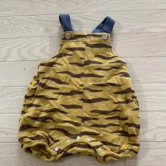 【美品】トラ柄　サロペット 70cm