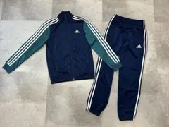 adidas ジャージ上下セット 150cm ネイビー