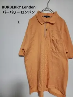 バーバリー ロンドン　BURBERRY ポロシャツ バーバリー柄 L