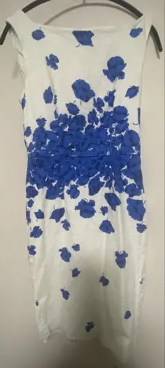 訳あり】花柄ノースリーブワンピース