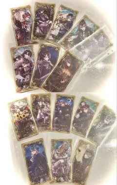 あくねこ　2周年　タロットカード　コンプリート　全16種セット