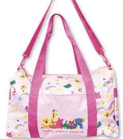 たべっ子どうぶつ　ボストンバッグ　<ピンク> 新品未使用