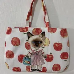 コヤンイサムチョン　シャムねこちゃんトートバッグ