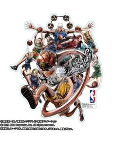 新品 ONE PIECE × NBA 集合デザインステッカー ワンピース - メルカリ