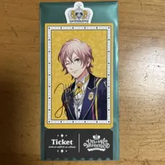 うたの☆プリンスさまっ♪ HE☆VENS 帝ナギ　チケット風カード　箔押し