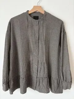 オオカミとフクロウ　ウールロングコート　グレー　オオカミとベルーガの観測隊 オオカミとフクロウ ウールロングコート グレー オオカミとベルーガの