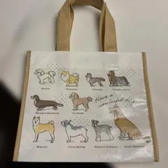 犬イラスト お散歩バッグ