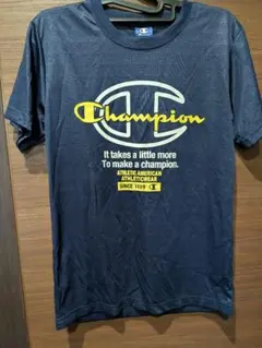 Champion ネイビー Tシャツ 160サイズ　子供服 スポーツ　半袖シャツ