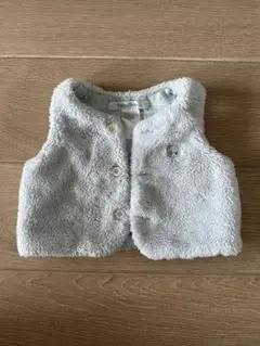 familiar ライトグレー ベビーベスト