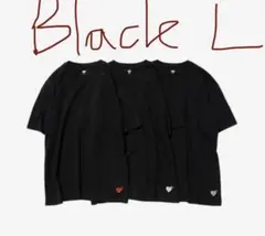 HUMAN MADE Tシャツ 3-PACK SET ブラック Lのサムネイル