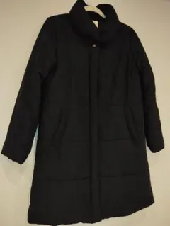 ブラック ロングダウンジャケット