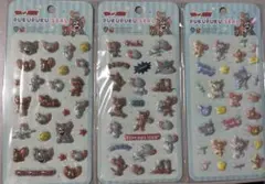 【新品未使用】トムとジェリー ぷくぷくシール 3枚セット