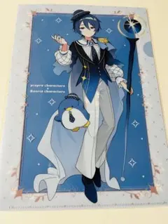 新品　ピアプロキャラクターズ×サンリオキャラクターズ　クリアファイル　KAITO