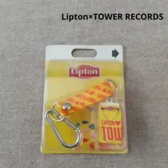 Lipton×TOWER RECORDS コラボ カラビナ キーホルダー 非売品のサムネイル