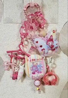 ハンドメイド　メゾ風ストラップ