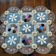 パッチワークミニタペストリー