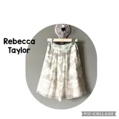 Rebecca Taylor 花柄 フレアスカート2のサムネイル