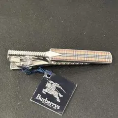 レア　新品未使用品　バーバリー ノバチェック　ネクタイピン・タイピン・タイバー