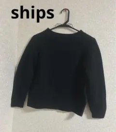 ships☆ウールUネックニット