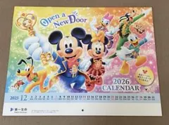 Disney 2026年 壁掛けカレンダー