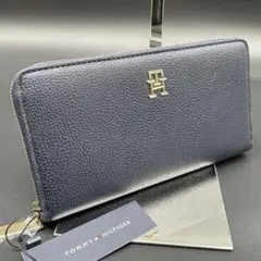 新品未使用品　トミー　TOMMY HILFIGER 長財布 ネイビー　財布