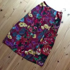 KENZO 花柄 ヴィンテージ 赤系のサムネイル