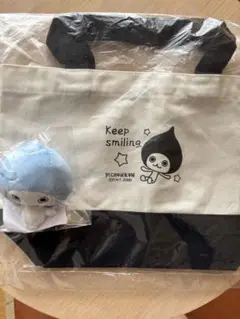 新品未使用✨ ぴちょんくん&キャンバストートバッグ ハンドバッグ