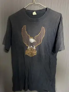 希少】2006年製 ハーレーダビッドソン 両面プリント Tシャツ イーグル 