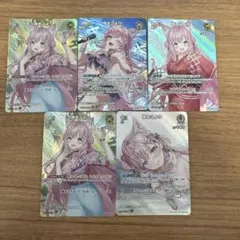 ホロカ 博衣こより SR 5枚 サマーホログラム - メルカリ