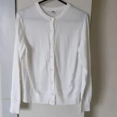 ユニクロ　UVカットクルーネックカーディガン
