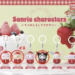 サンリオキャラクター いちごめじるしアクセサリー