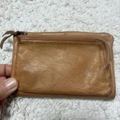 ニコアンド　nico and... 二つ折り財布　皮　革　状態良好　レザー