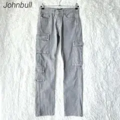 Johnbull ジョンブル　ミリタリー　カーゴパンツ グレー S 綿100%