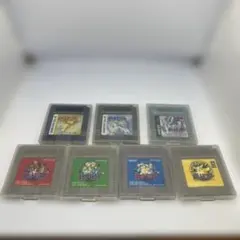 ポケットモンスター 赤・緑・青・黄・金・銀・クリスタル7本セット