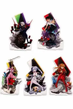 一番くじ シン・エヴァンゲリオン劇場版 アクリルスタンド　５種コンプセット