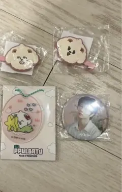 TXT トゥバ カプセルトイ バムグッ ヘアクリップファミマインスタントフォト