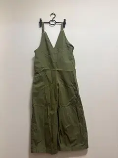 夏服　オーバーオール　カーキのサムネイル