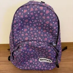 OUTDOOR PRODUCTS ハート柄 リュック パープルのサムネイル