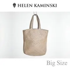 【HELEN KAMINSKI/ヘレンカミンスキー】カゴトートバッグ　麦わらXLのサムネイル
