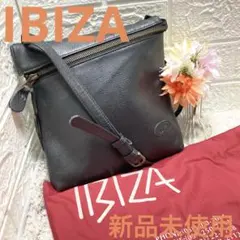 新品未使用❣️定価5.5万円❣️ IBIZAイビザレザークロスボディショルダーバッグ