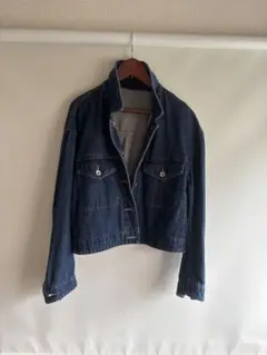 濃いデニムジャケット　ユニクロM