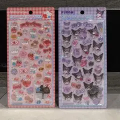 GW特価‼️【正規品】ボンボンドロップシール ハローキティ 赤　クロミ　2個セット