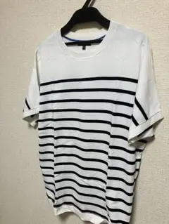 INDIVI ストライプ カットソー　トップス