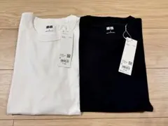 UNIQLOU クルーネックTシャツ 半袖 2枚セット