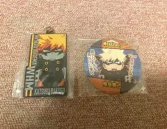 僕のヒーローアカデミア ヒロアカ 新十傑 缶バッジ キャラカード 爆豪