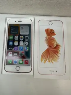Apple iPhone 6s 本体 ローズゴールド　付属品付き
